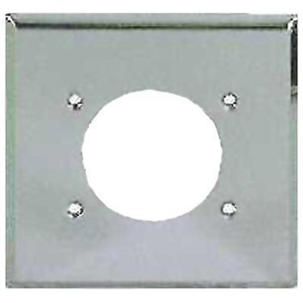 Eaton Wiring Devices Wallplate 2G Sgl Rng/Dryr Mtl 68-BOX